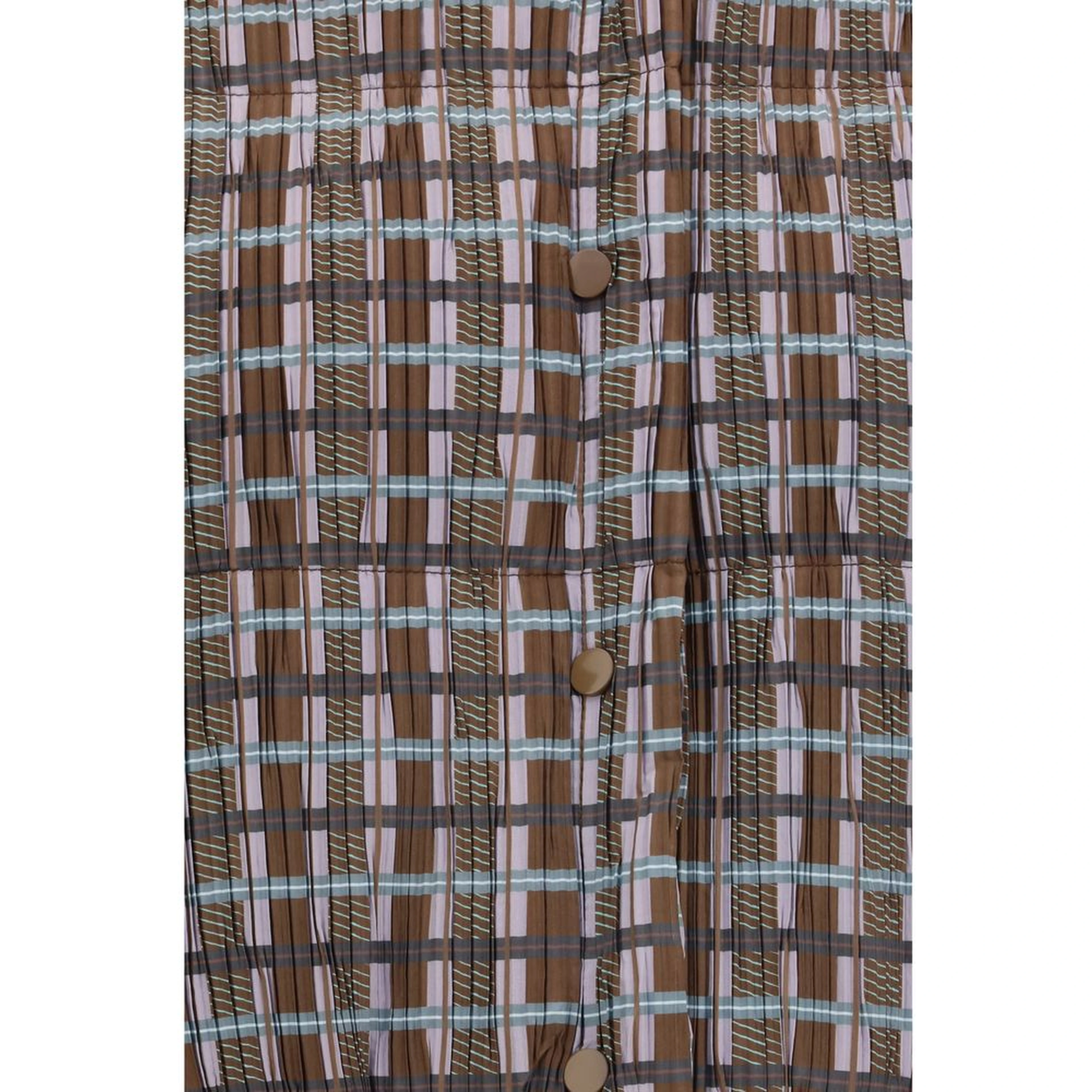 Brown Goose Down Full-Length Jacket