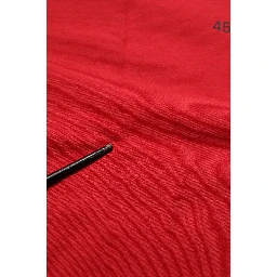 Red Cotton Graphic Print Crew Neck T-shirt