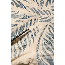 Beige Cotton Graphic Print Crew Neck T-shirt