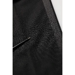 Black Wool Slim Fit Formal 3 Piece Men Suit