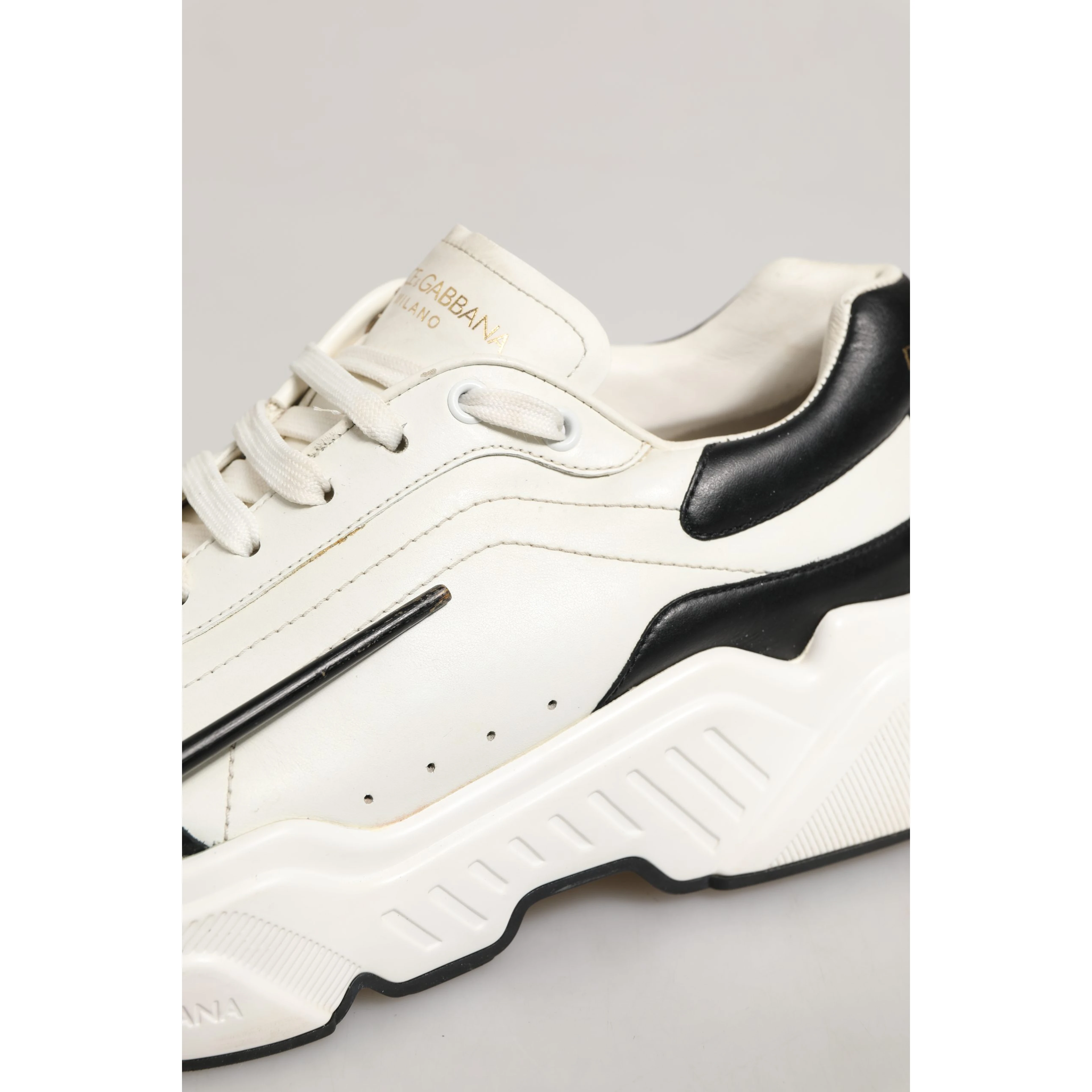 White Black Daymaster Low Top Sneakers Shoes