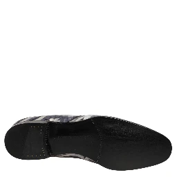 Multicolor Floral Tapestry Embroidery Loafer Shoes