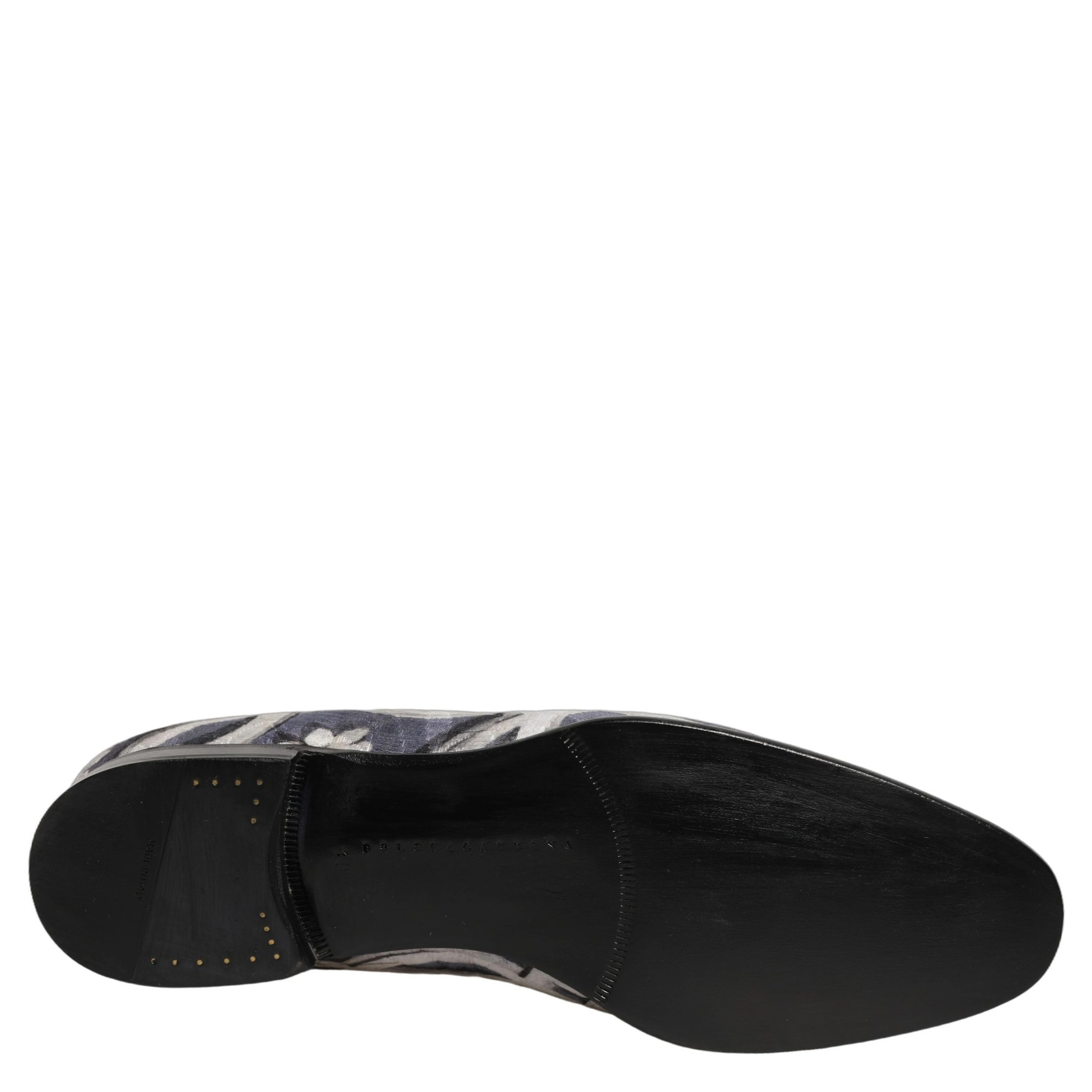 Multicolor Floral Tapestry Embroidery Loafer Shoes
