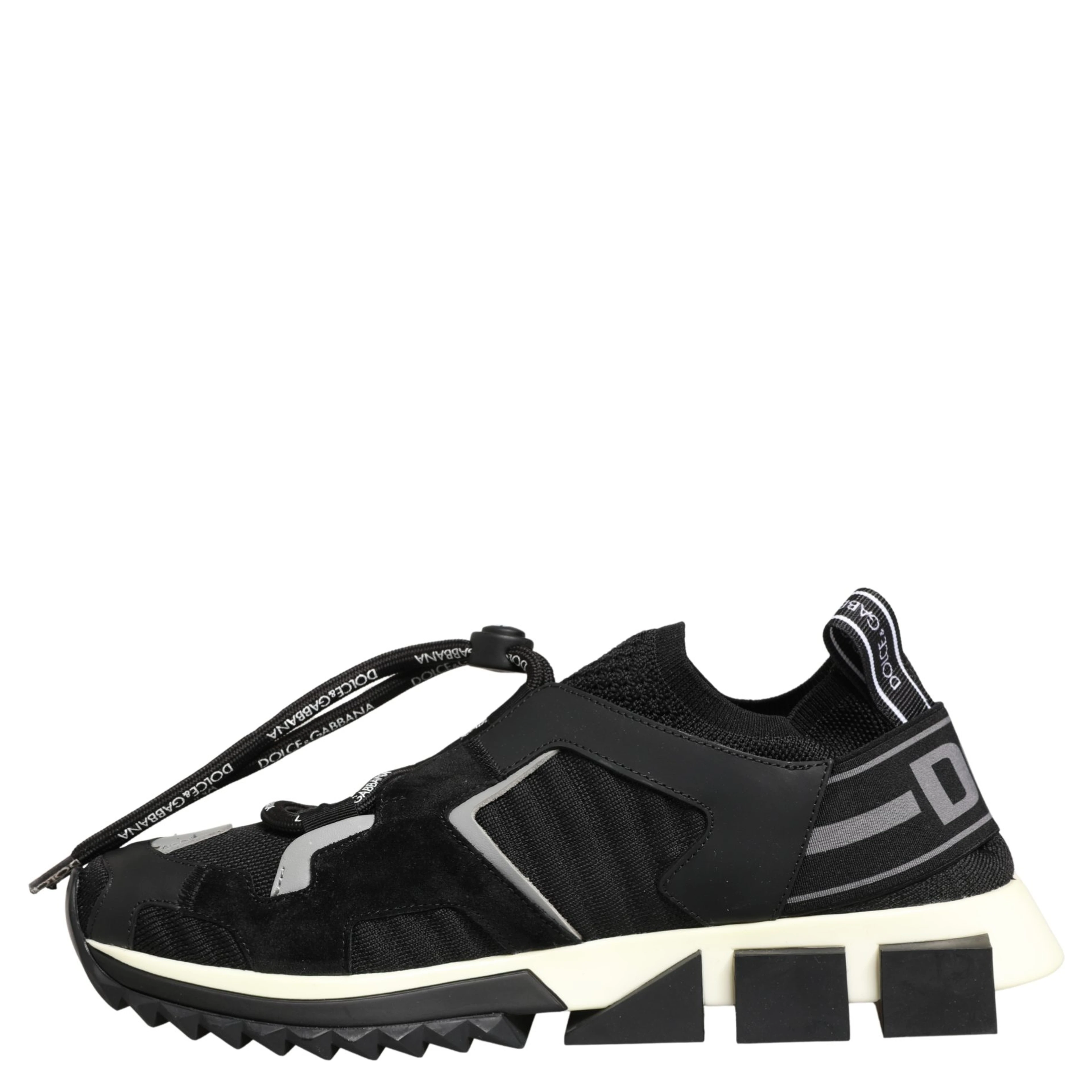 Black Mesh Sorrento Trekking Sneakers Shoes