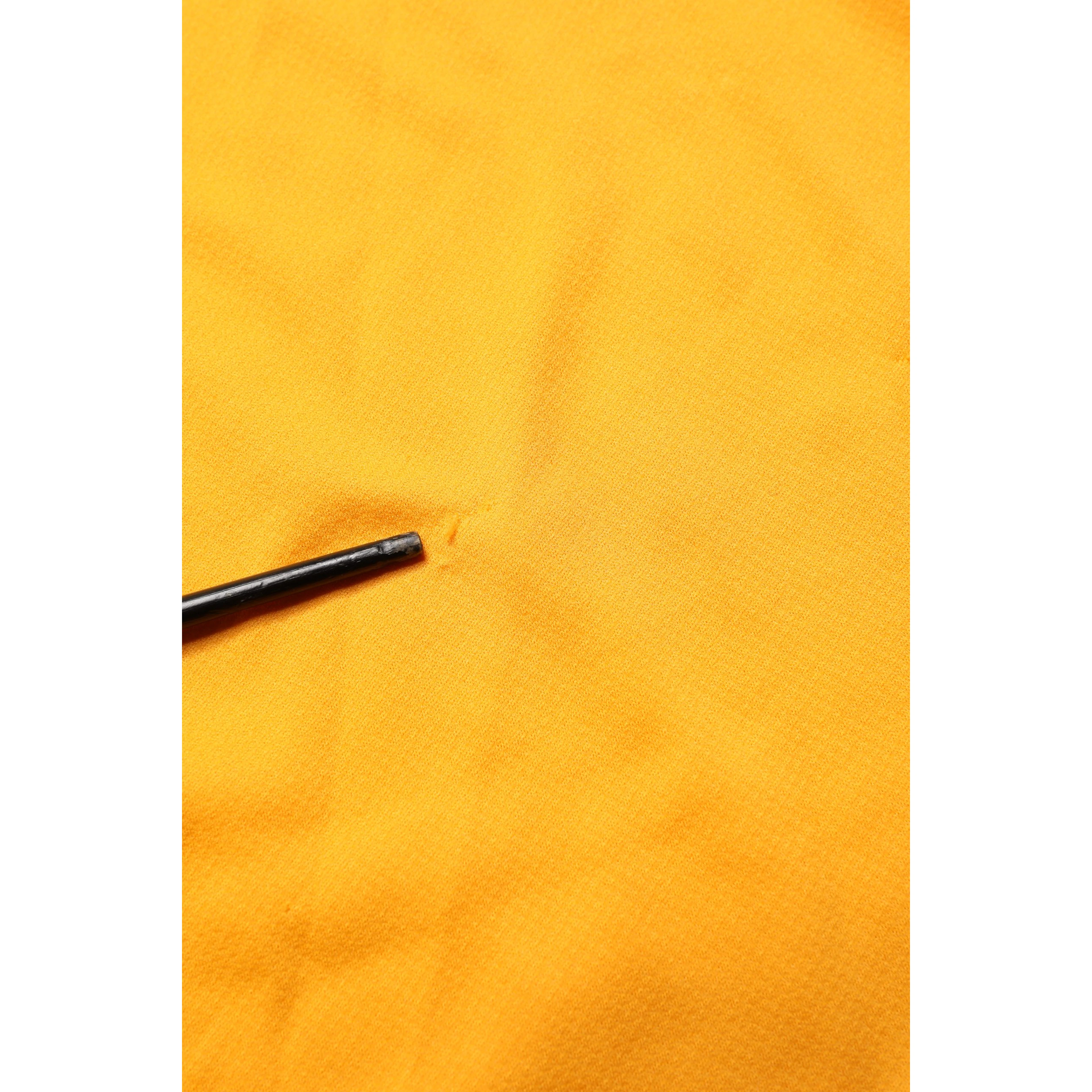 Yellow Polyester Balenciagoal CrewNeck Jersey T-shirt