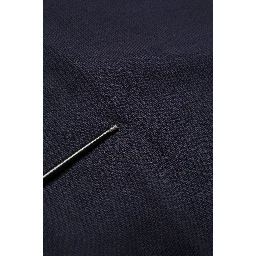 Black Logo Plaque Jersey Sweatshirt Cotton Sweater