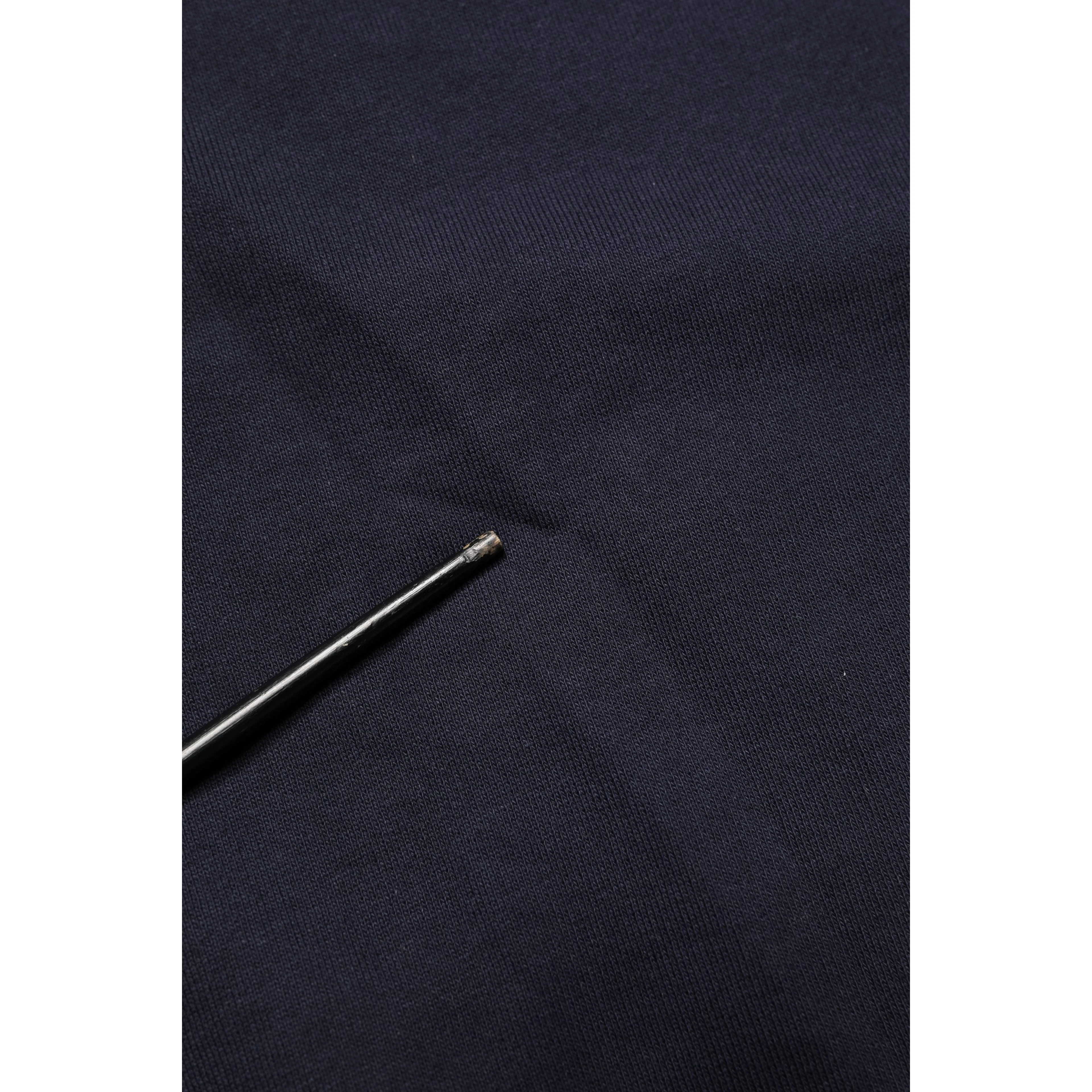 Black Logo Plaque Jersey Sweatshirt Cotton Sweater