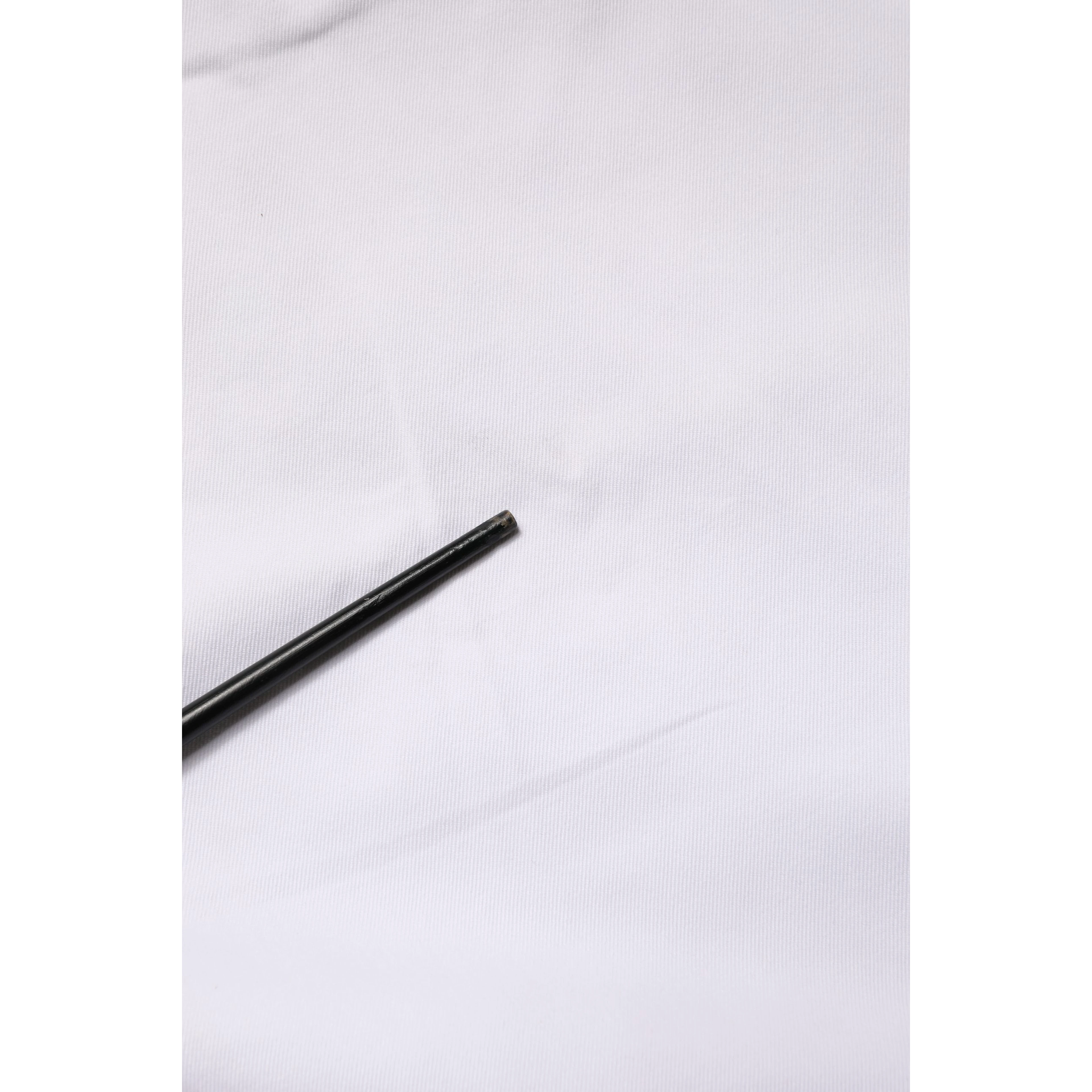 White Cotton Stretch Straight Casual Men Denim Trouser Jeans