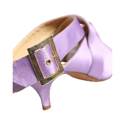Purple Satin Sandals Shoes