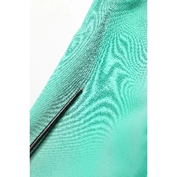 Green Buttoned Down Belt Trench Coat Jacket