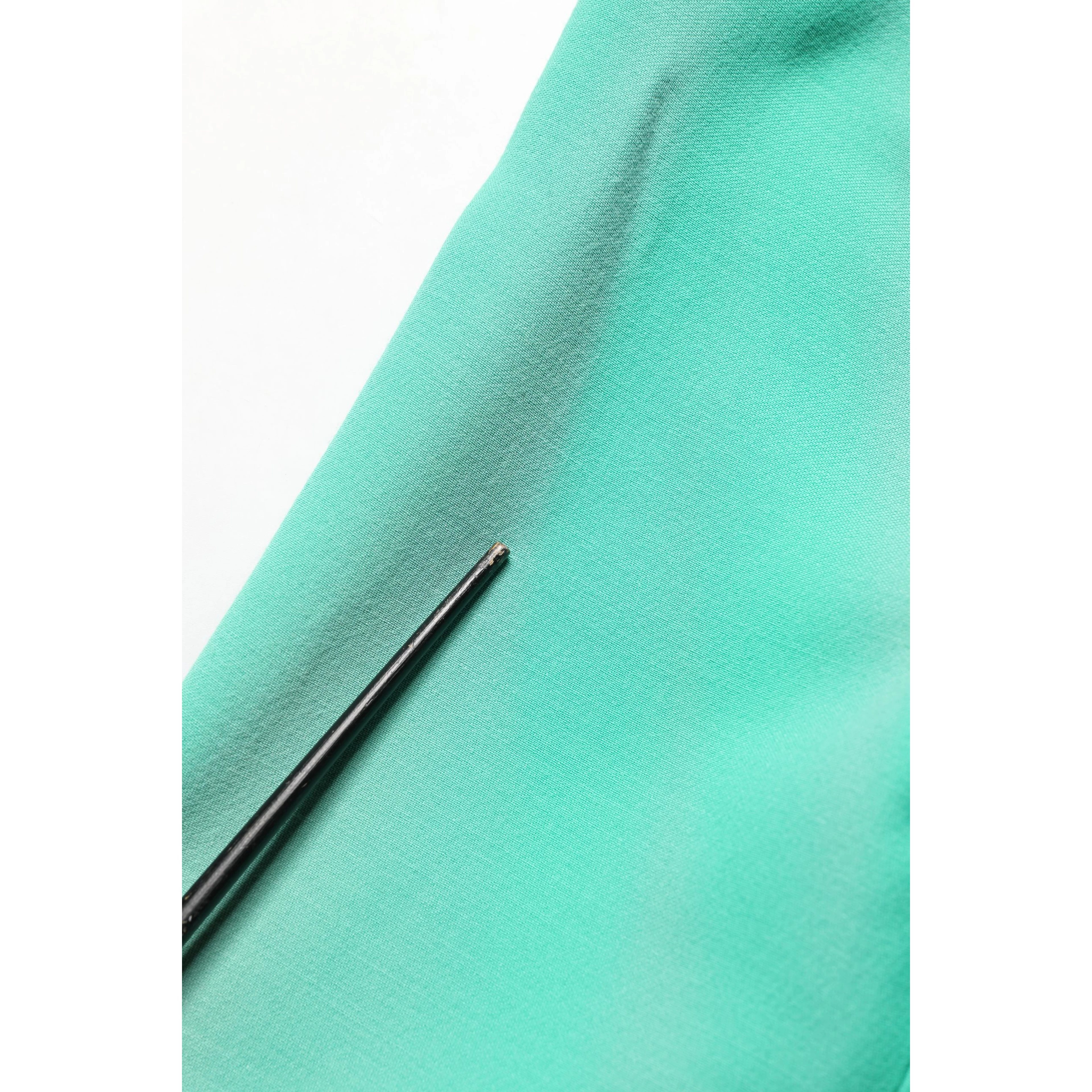 Green Buttoned Down Belt Trench Coat Jacket