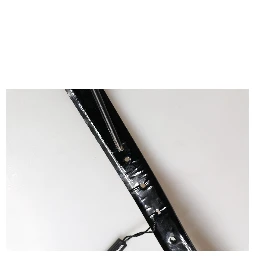 Men Black Classic Leather Metal Buckle Belt