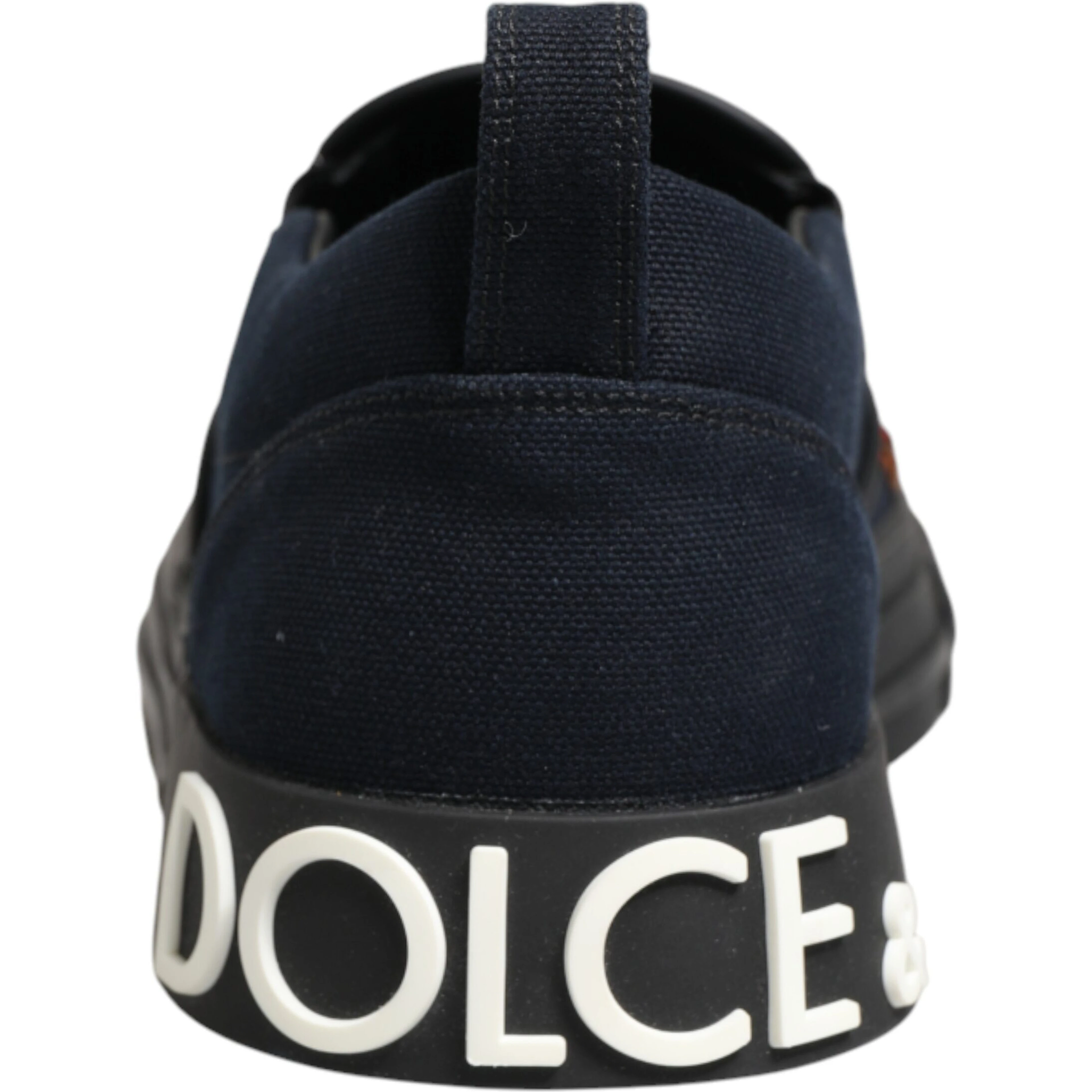 Blue Canvas Embellished Slip On Men Sneakers Shoes