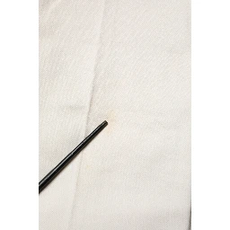 White Cotton Straight Denim Mid Waist Trouser Jeans