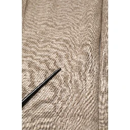 Beige Linen Double Breasted 2 Piece Men Suit