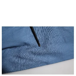 Blue Cotton Double Breasted 2 Piece  Suit