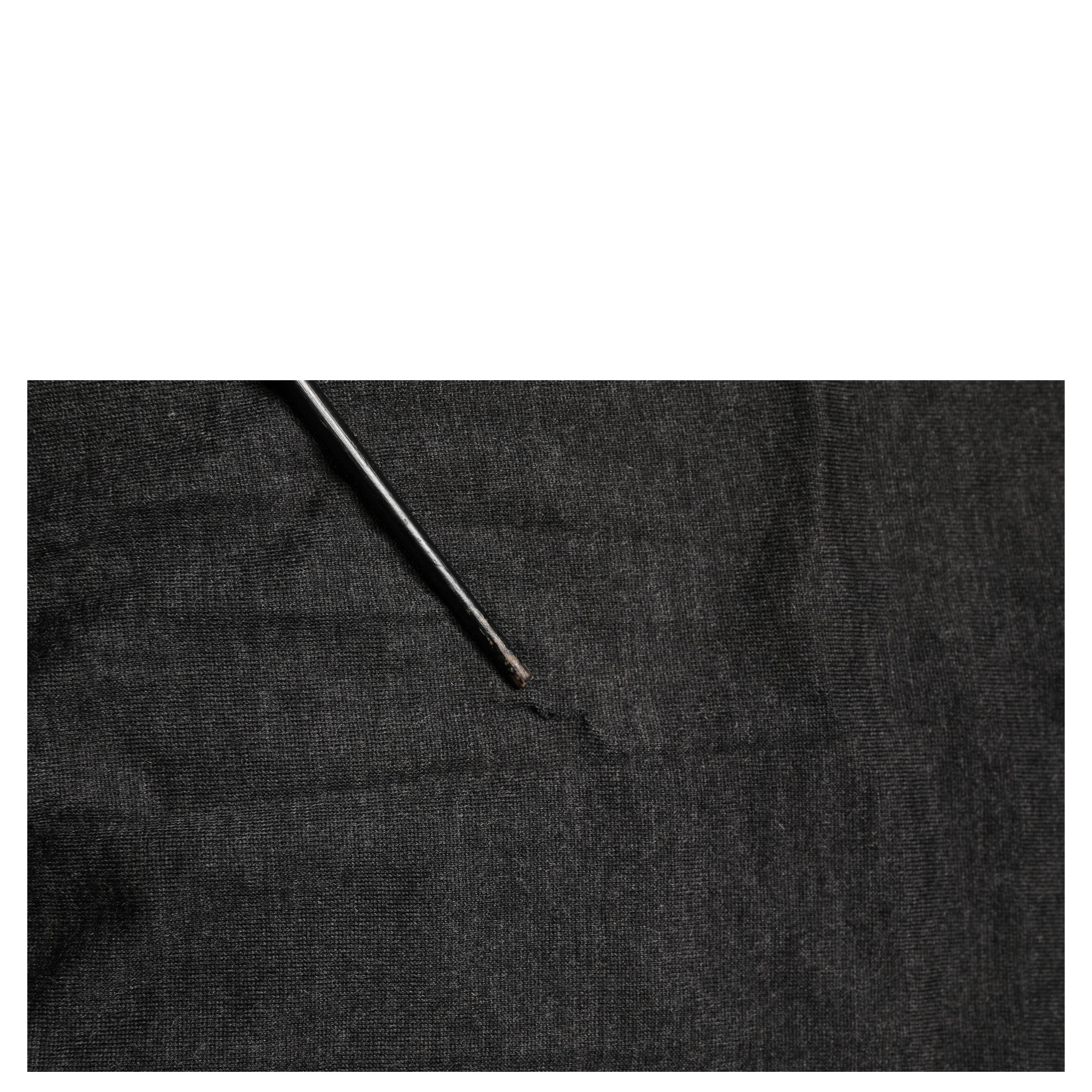 Black Cashmere Buttoned Men Cardigan Sweater