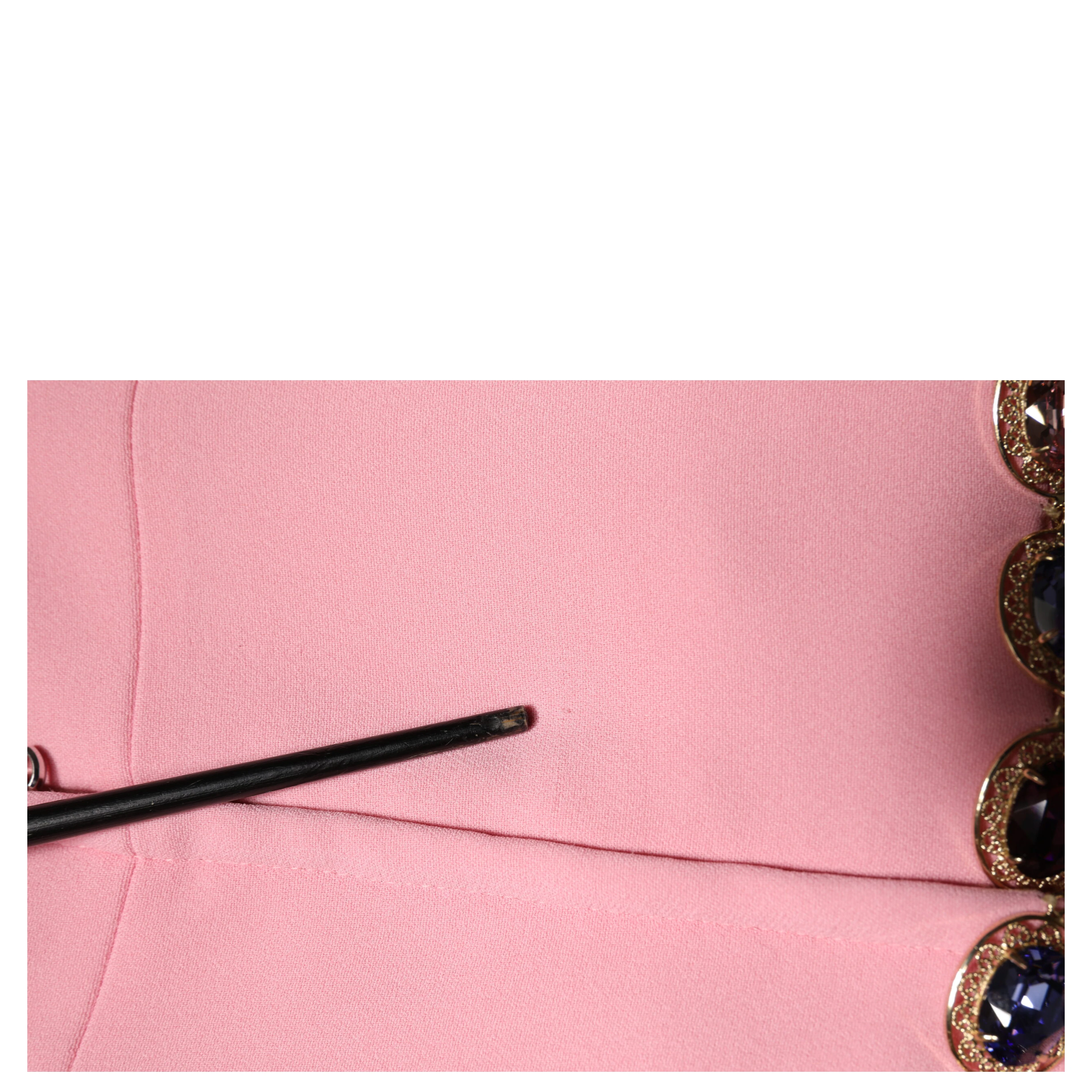 Pink Embellished Sheath Mermaid Gown Dress