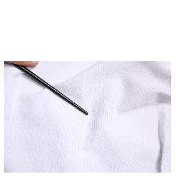 White Cotton Men Cargo Denim Trouser Jeans