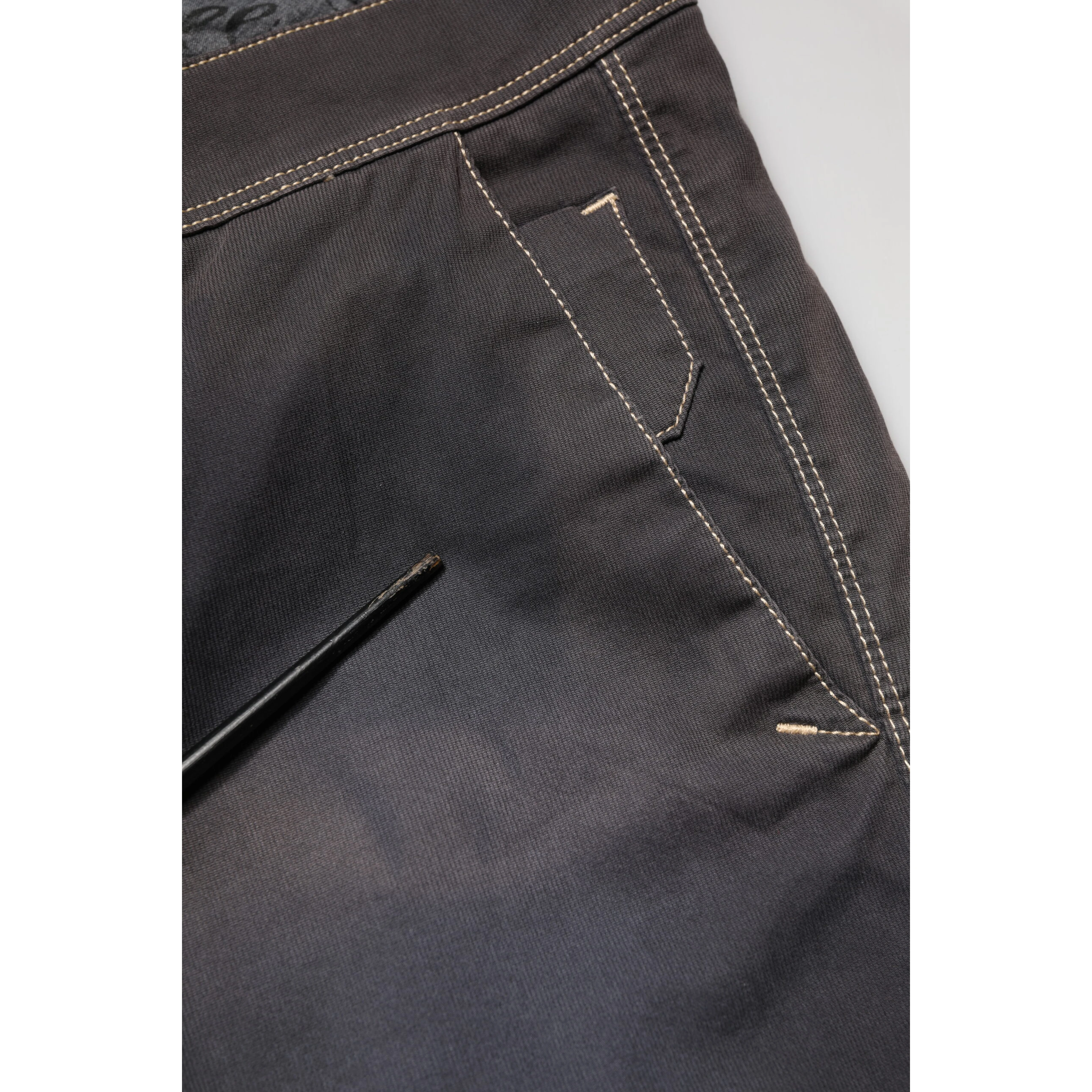 Dark Gray Mid Waist Skinny Fit Men Denim Trouser Jeans