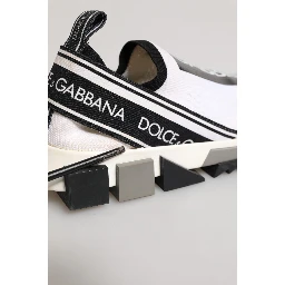 White Logo Low Top Sorrento Sneakers Shoes