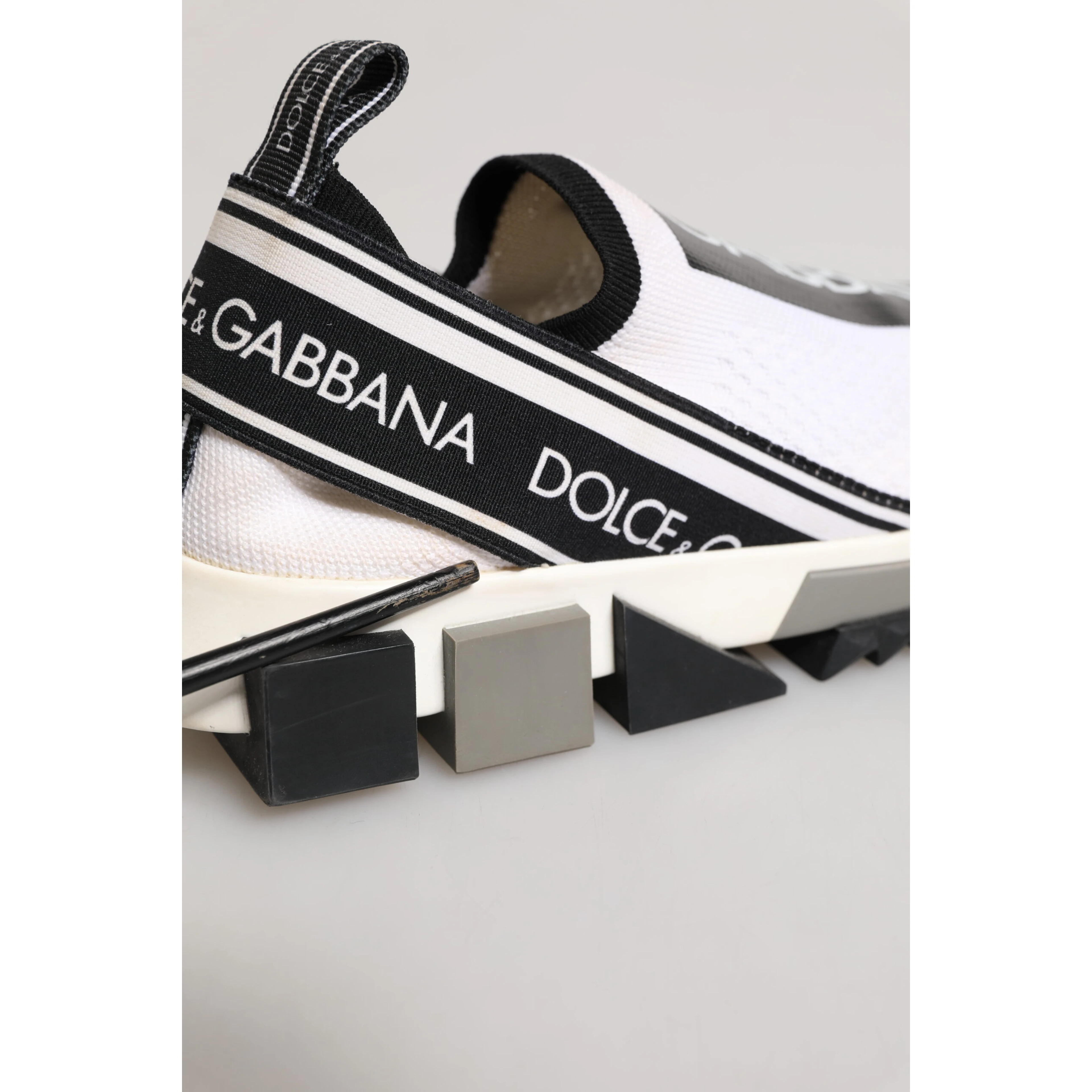 White Logo Low Top Sorrento Sneakers Shoes