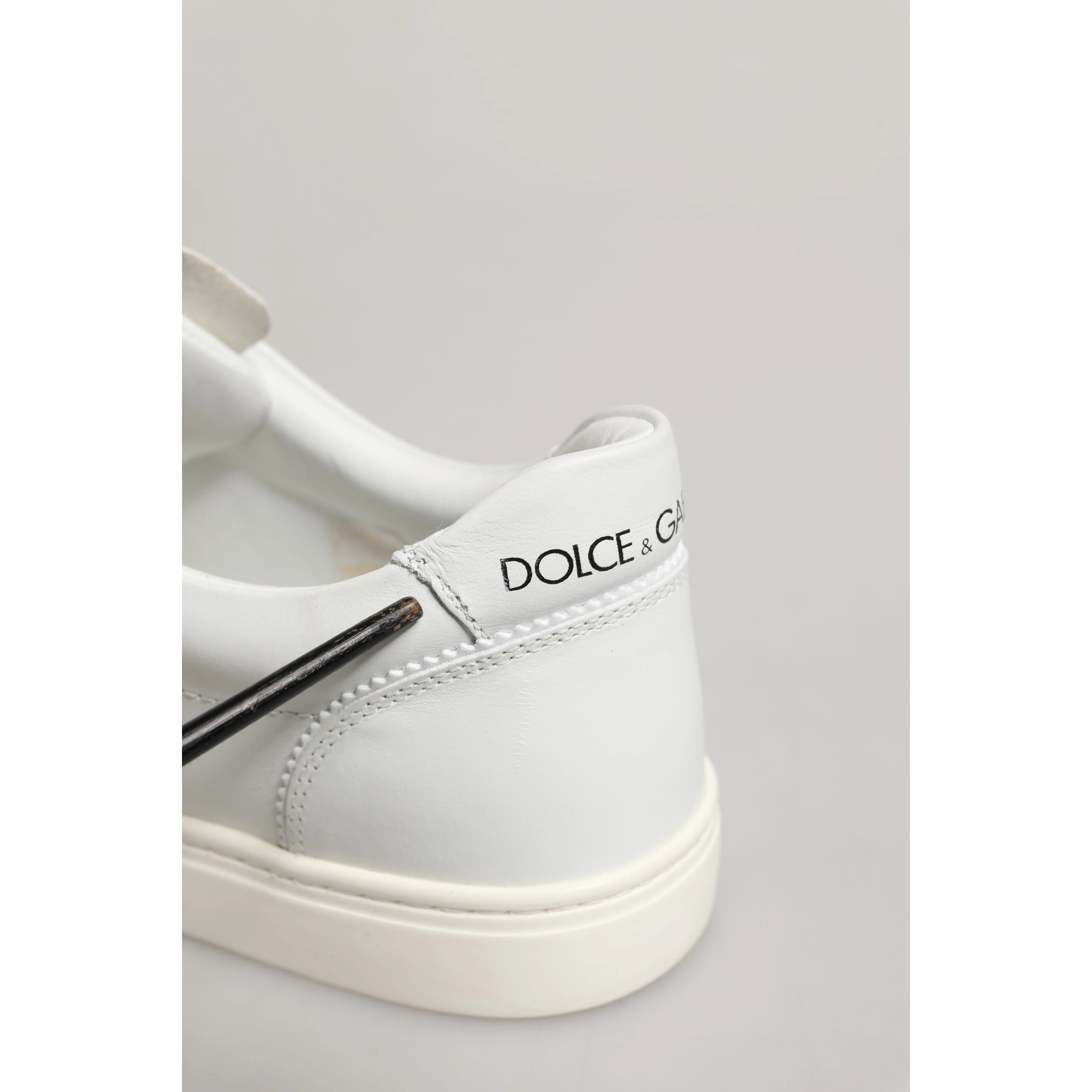 White Prince Leather Low Top Men Sneakers Shoes