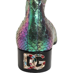 Multicolor Chelsea Short Ankle Boots Shoes