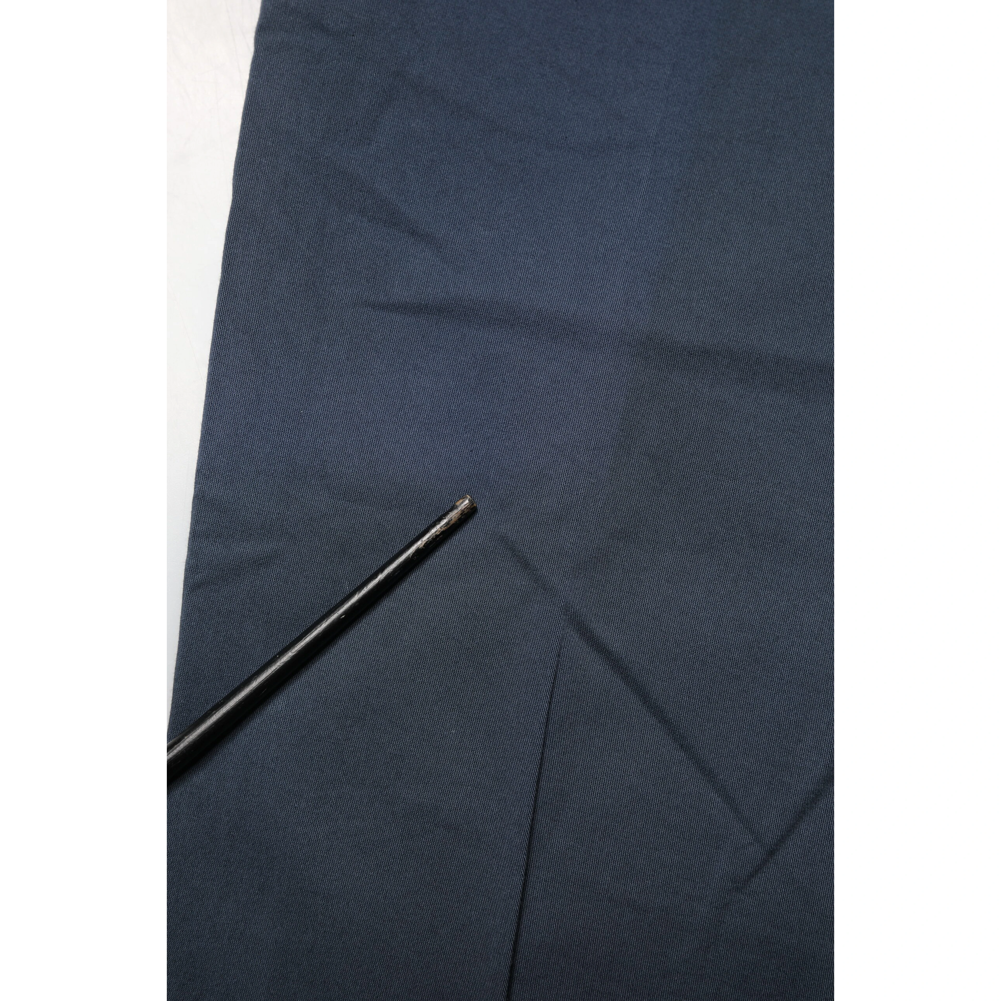 Blue Skinny Fit Mid Waist Men Chino Trouser Pants