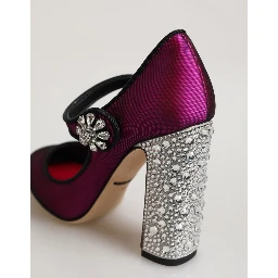 Pink Embellished High Heels Pumps Shoes