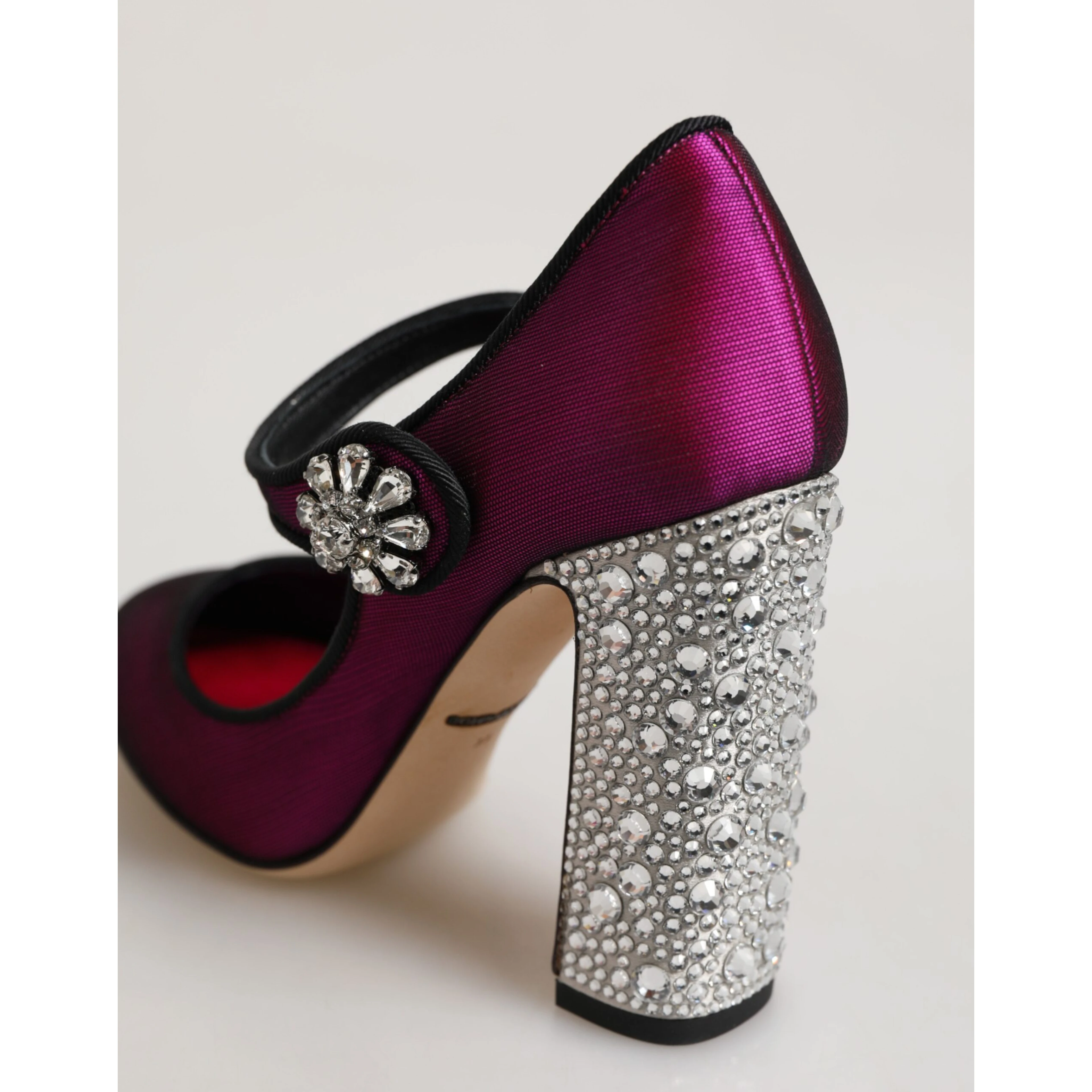 Pink Embellished High Heels Pumps Shoes