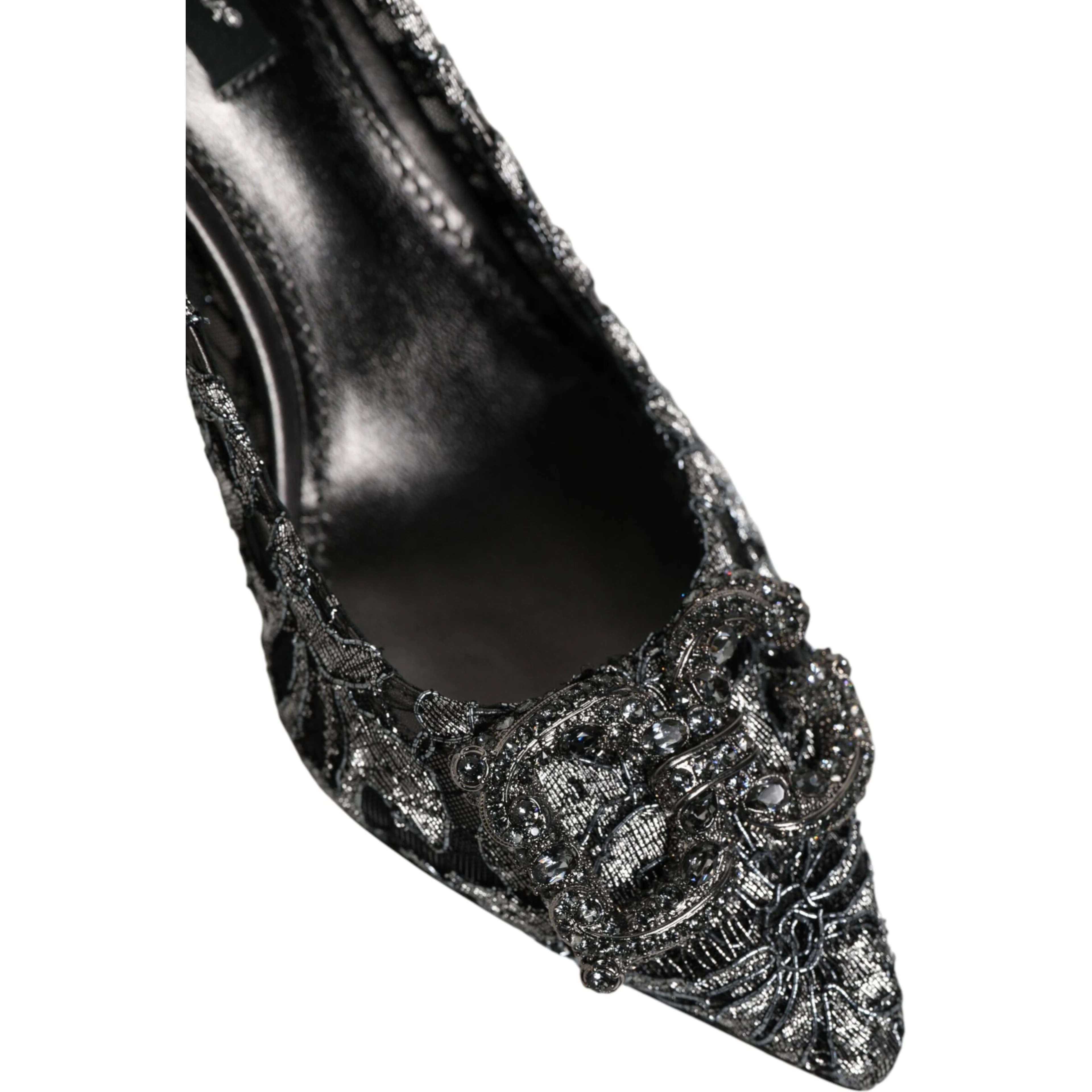 Silver Lace DG Amore Heels Pumps Shoes