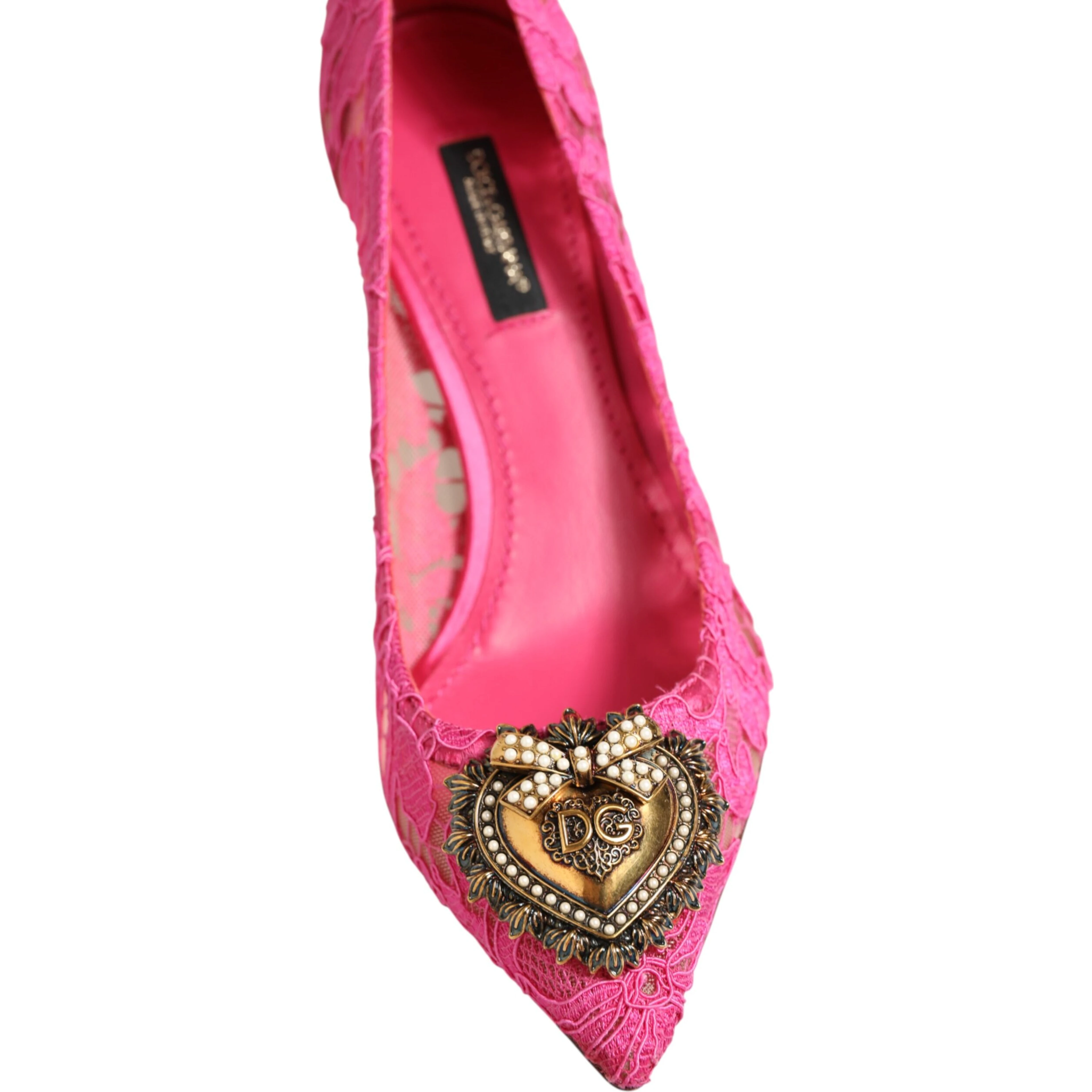 Pink Taormina Lace DEVOTION Pumps Shoes