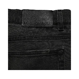 Dark Gray Cotton Skinny Men Denim Jeans