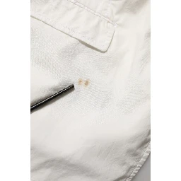White Cotton 1 Button Men Suit Blazer