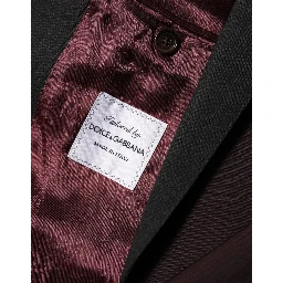 Maroon Wool 2 Buttons Suit Jacket Blazer