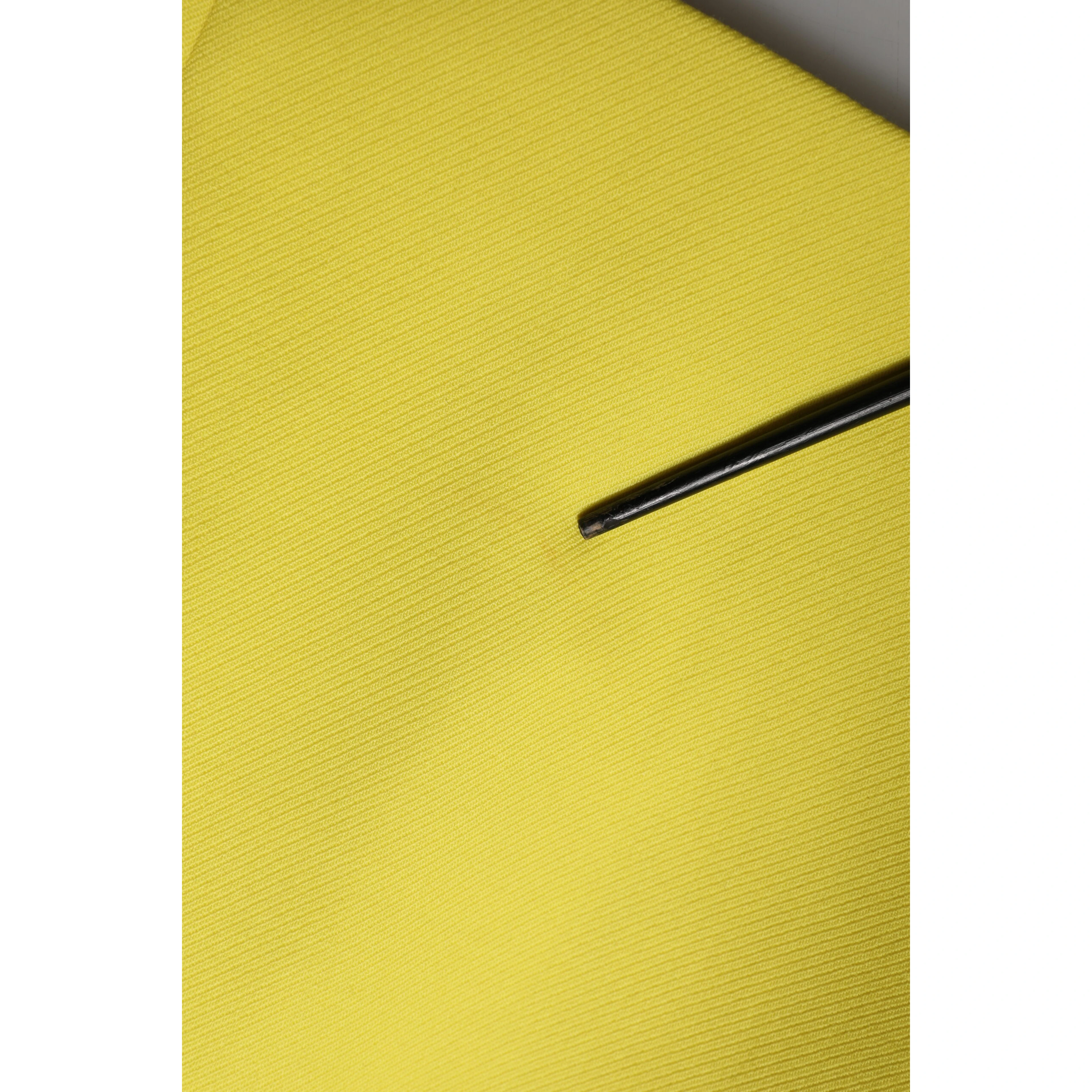 Yellow A-line Sheath Sleeveless Mini Dress