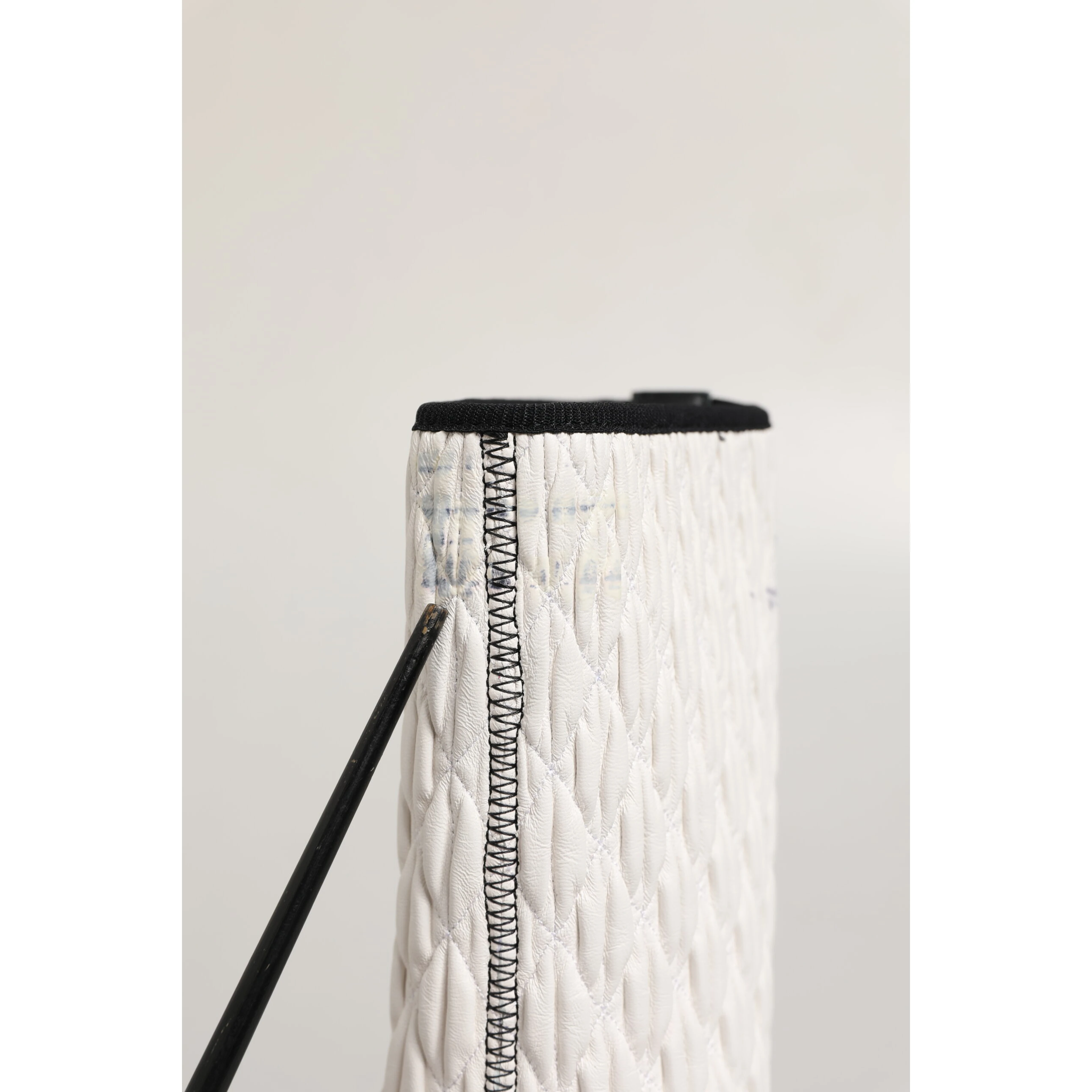 White Lambskin Leather Mid Calf Boots Shoes