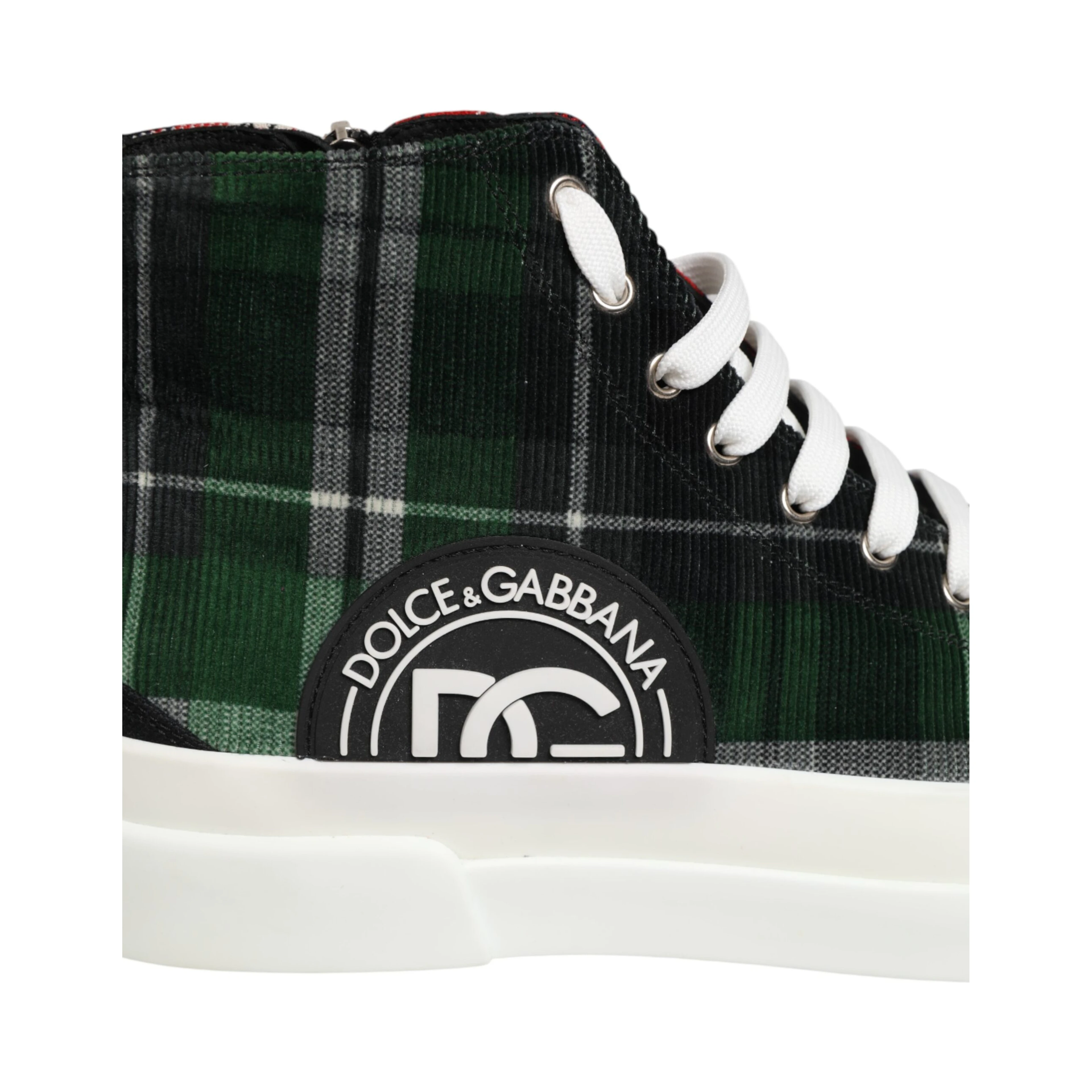 Multicolor Cotton High Top Men Sneakers Shoes