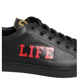 Black Street Life Low Top Men Sneakers Shoes
