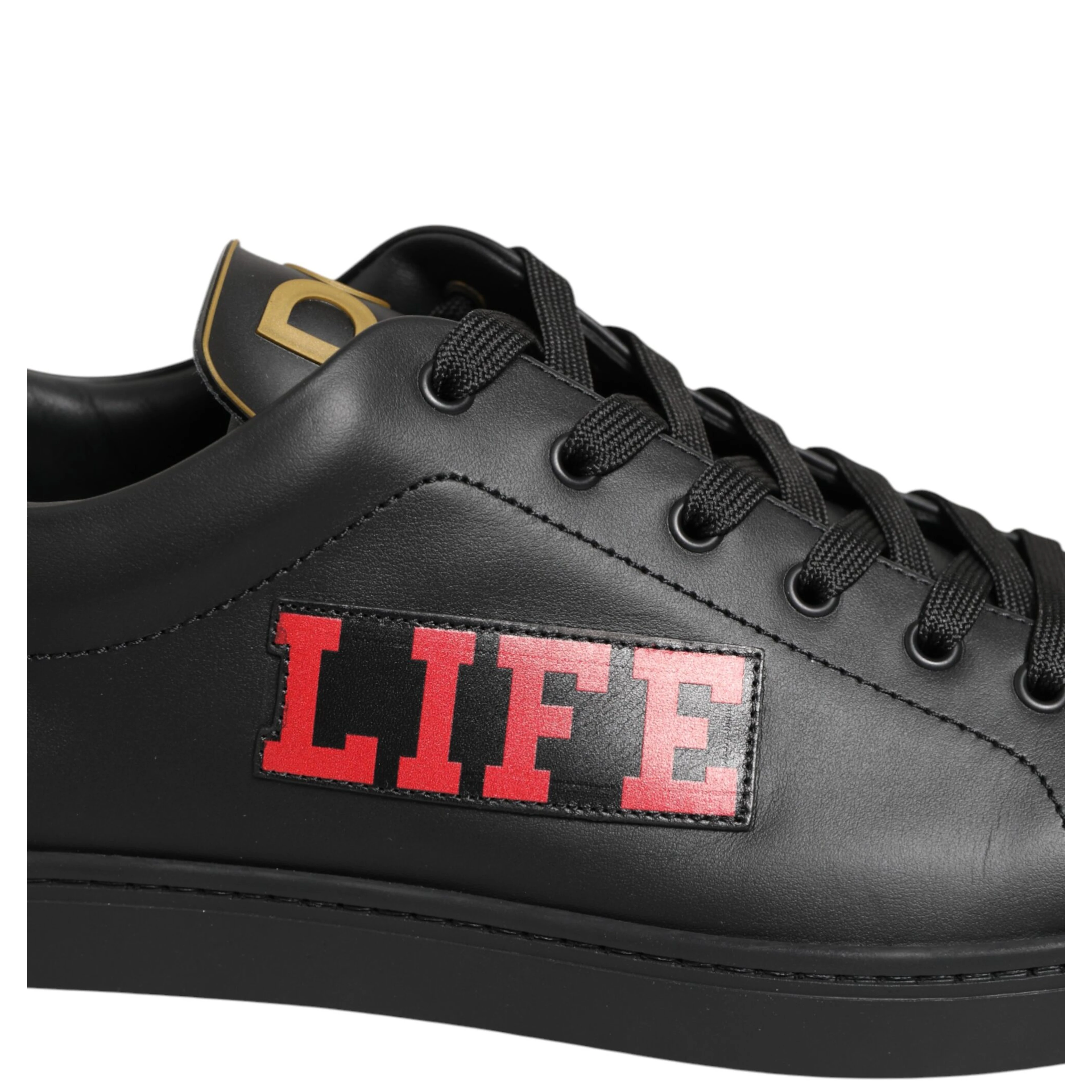 Black Street Life Low Top Men Sneakers Shoes