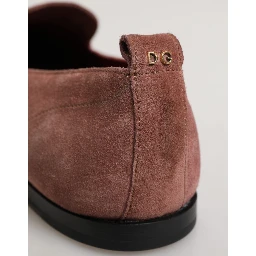 Pink Suede Loafers Formal Men Dress Shoes