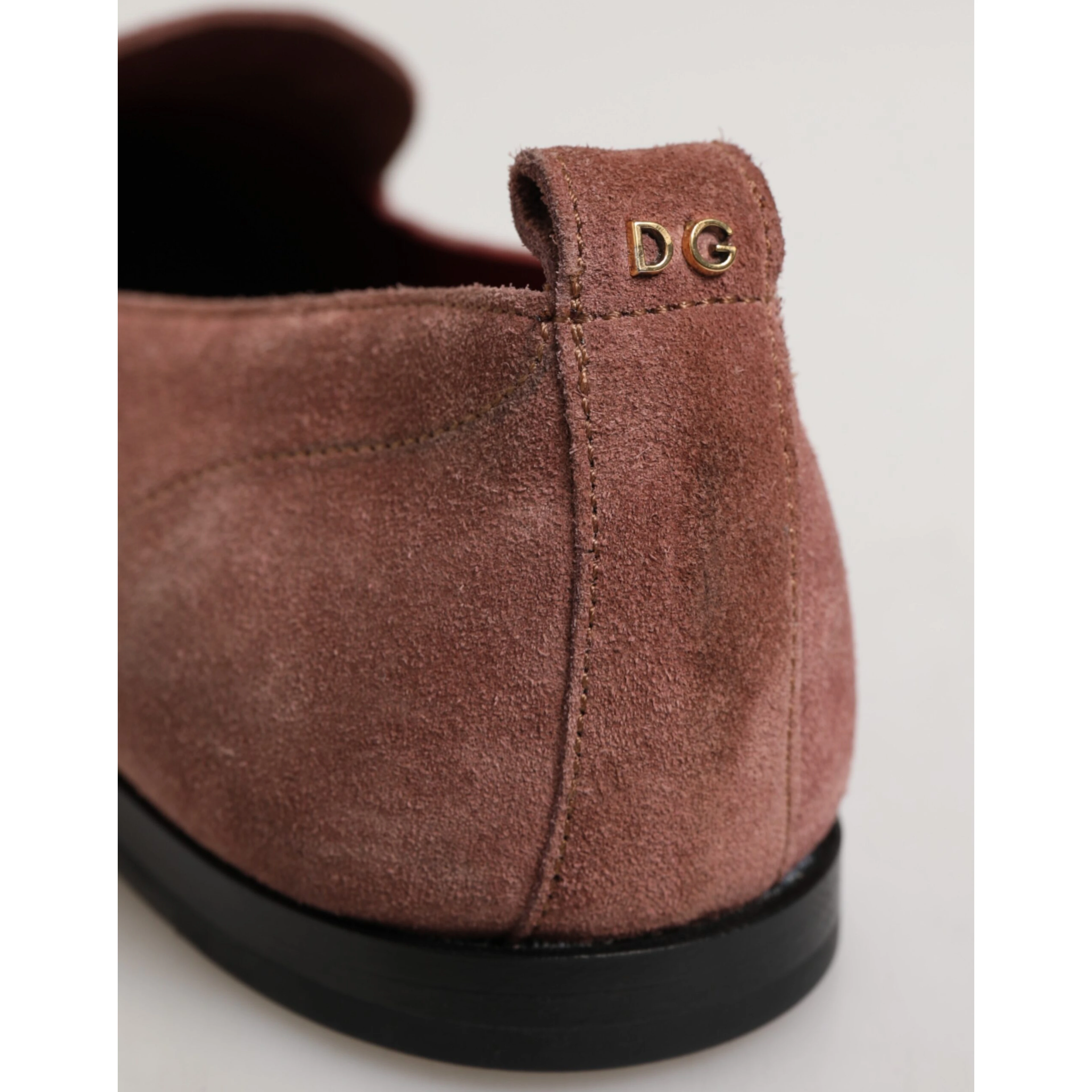 Pink Suede Loafers Formal Men Dress Shoes
