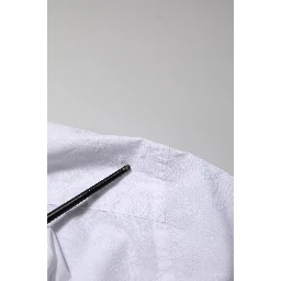 White Cotton MARTINI Bib Formal Dress Shirt