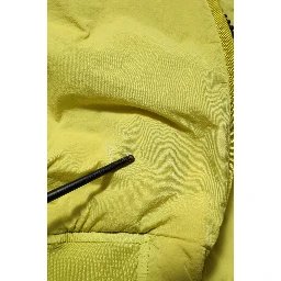 Yellow Polyamide Zipper Bomber Women’s Jacket