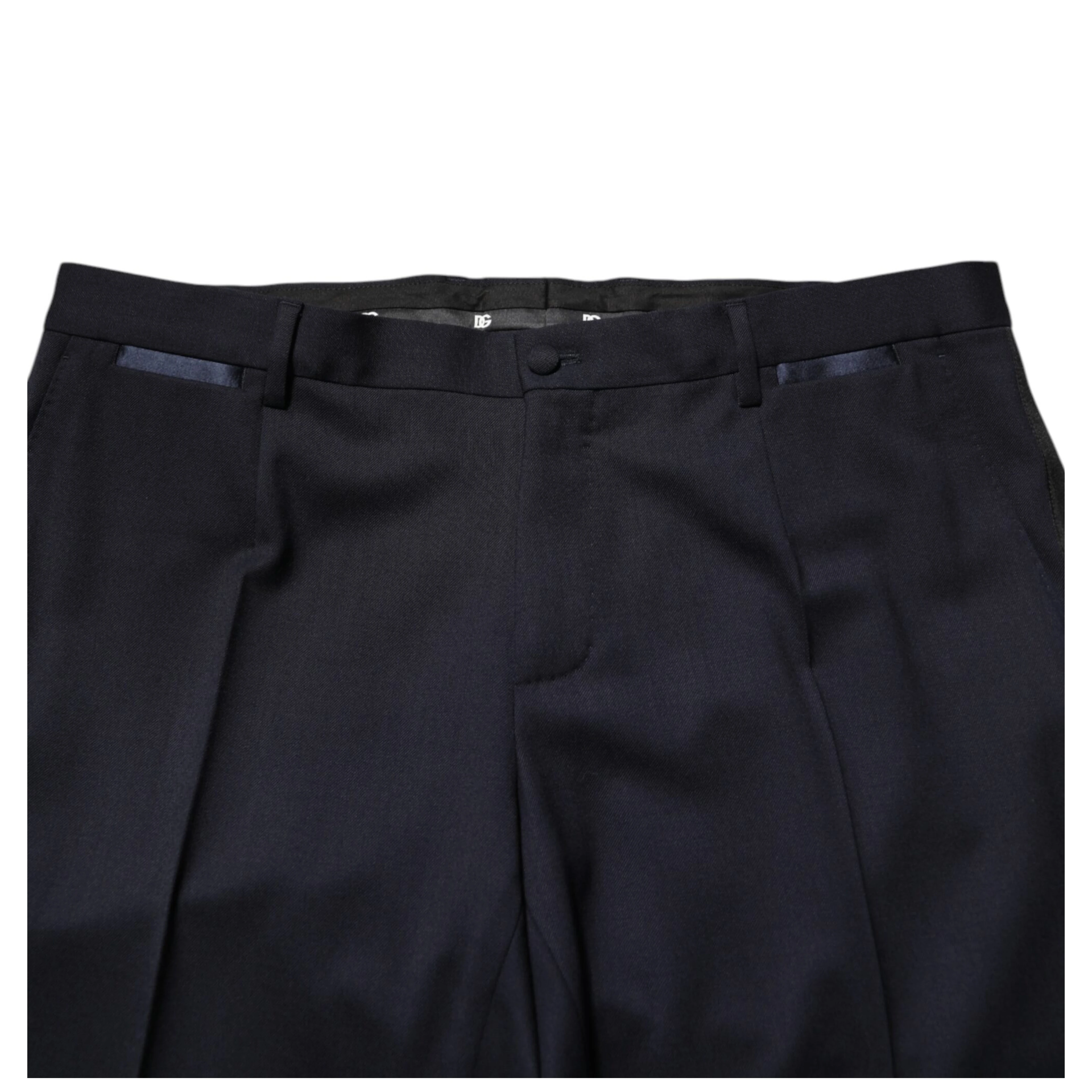 Black 3 Piece Wool Silk Blend Suit SICILIA