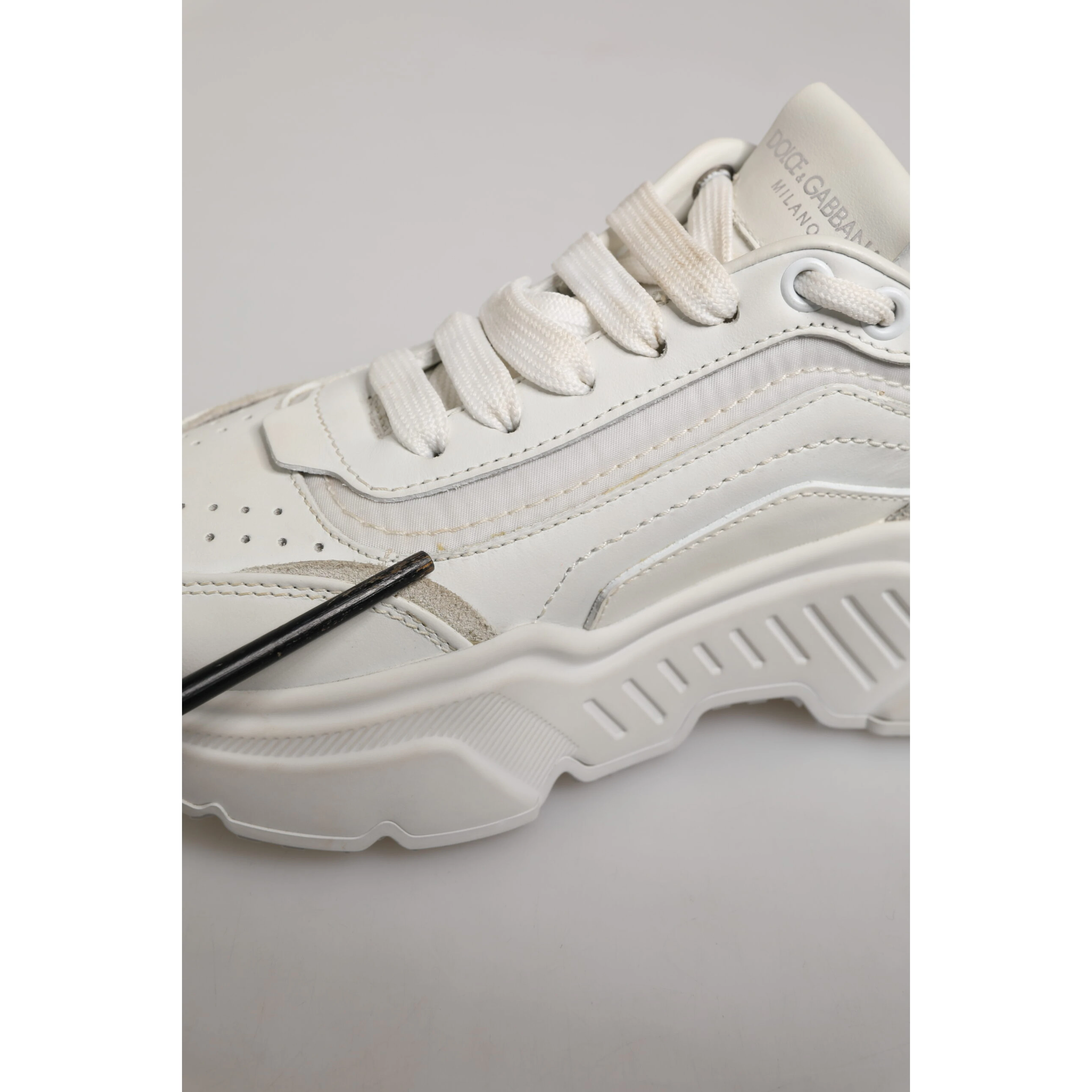 White Daymaster Low Top Sneaker Shoes