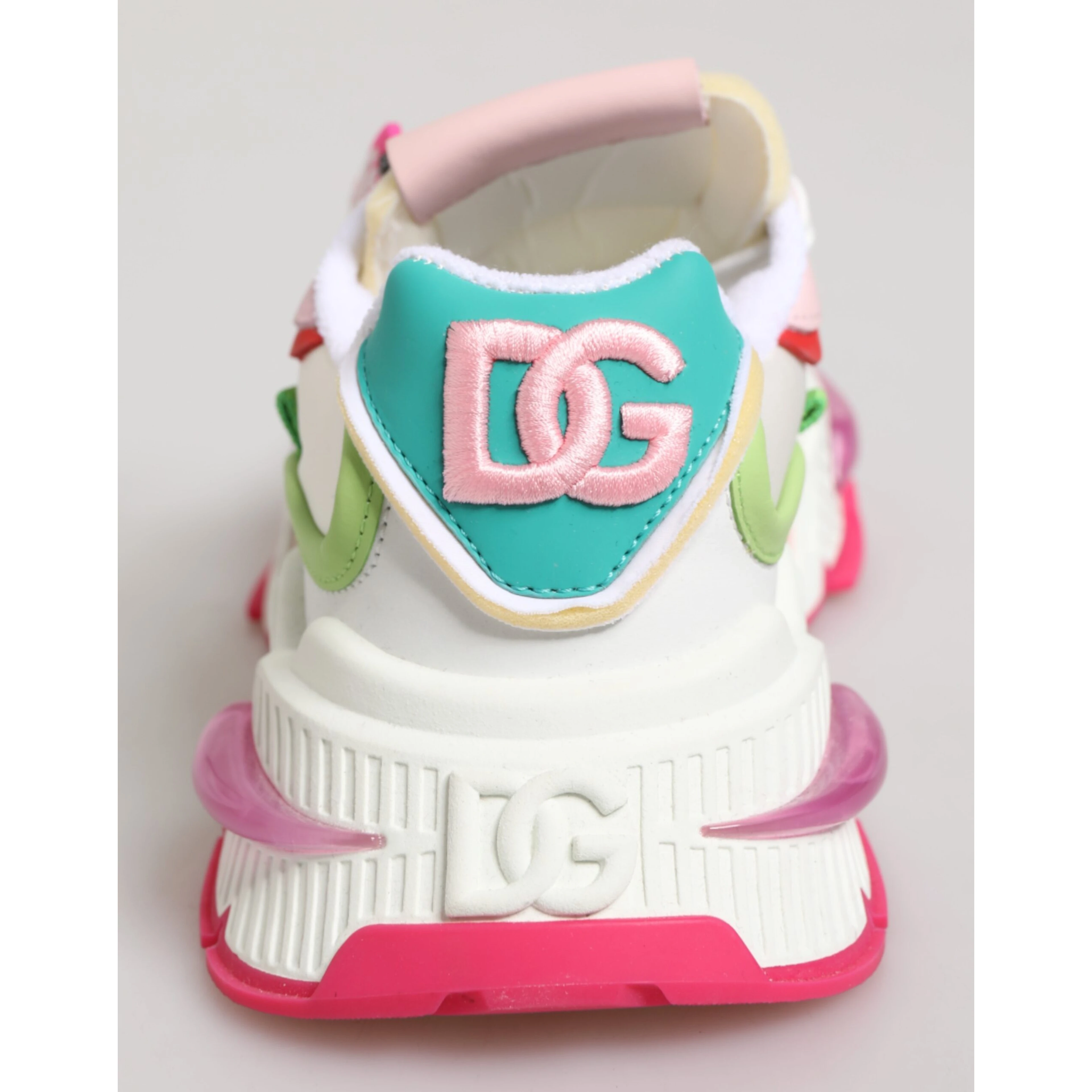 Multicolor Leather Airmaster Low Top Sneaker Shoes