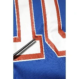 Blue Cotton DG Logo Mesh Jersey T-shirt