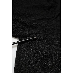 Black Silk Jacquard DG Polo Shirt T-shirt